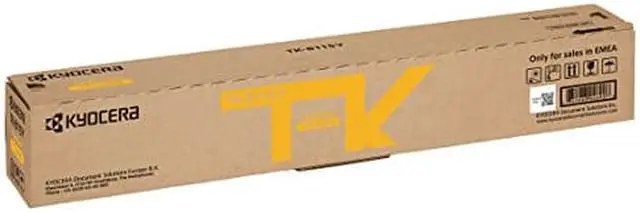 Alt view image 9 of 9 - Kyocera KYOTK8117Y M8124Cidn - TK8117 Stanted Toner, Yellow