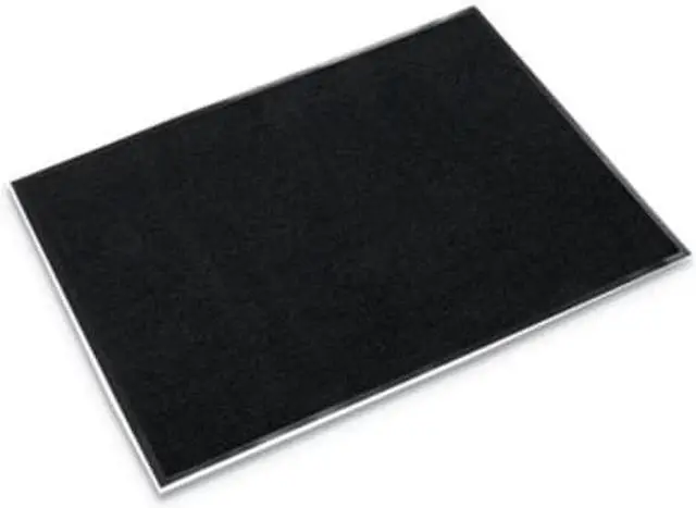 Alt view image 13 of 16 - Crown Jasper Indoor/Outdoor Scraper Mat 36 x 60 Black JS0035BK