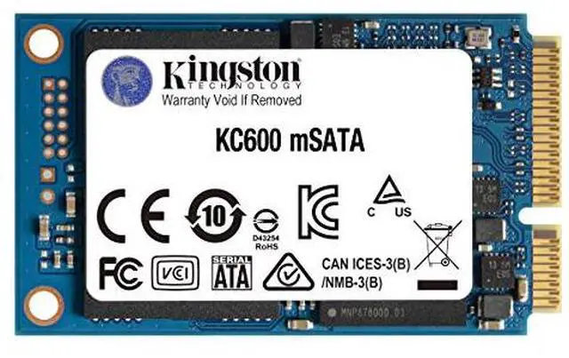 Alt view image 14 of 20 - Kingston 512G SSD KC600 SATA3 MSATA