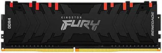 Alt view image 14 of 14 - Kingston Fury Renegade RGB 8GB DDR4 3200MHz Single Memory Module (1x8GB) KF432C16RBA/8