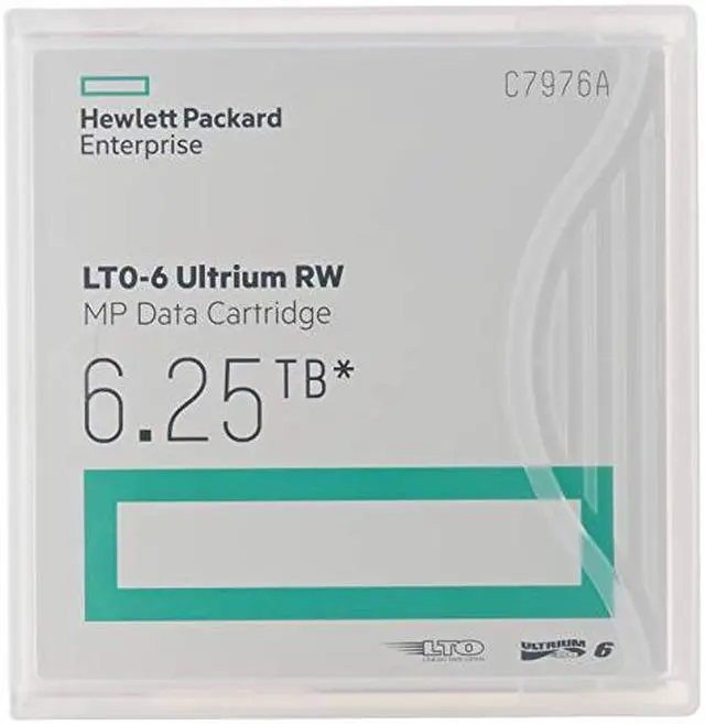 Alt view image 9 of 11 - HPE LTO-6 6.25TB MP RW 20 Cartridge