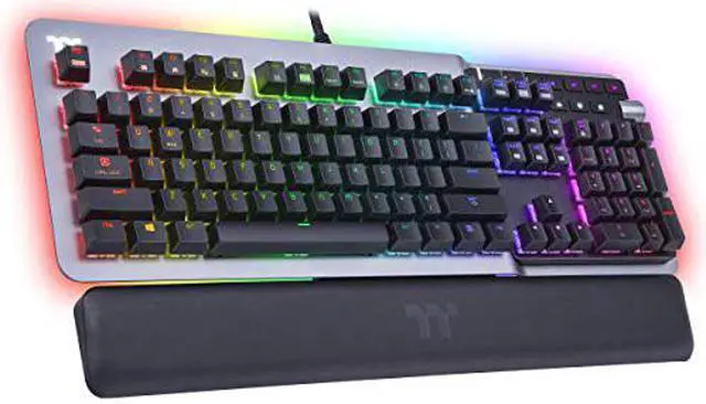 Alt view image 9 of 13 - Thermaltake ARGENT K5 RGB Gaming Keyboard GKBKB5SSSRUS01