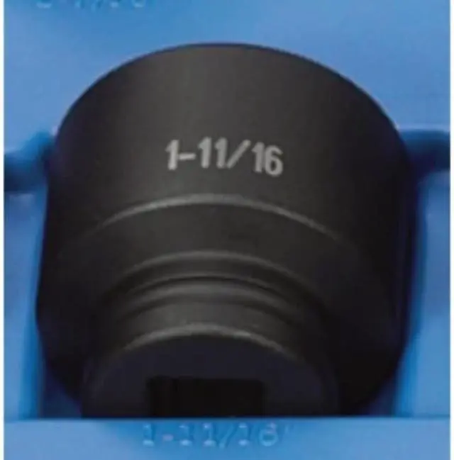 Alt view image 7 of 8 - GREY PNEUMATIC 3054R 3/4" Drive, 1-11/16" Size, SAE Socket, 6 Points,