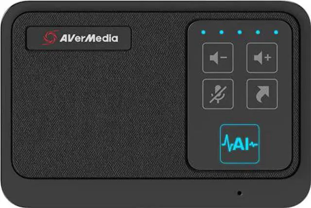 Alt view image 10 of 11 - AVerMedia Speakerphone - USB - Microphone - Portable