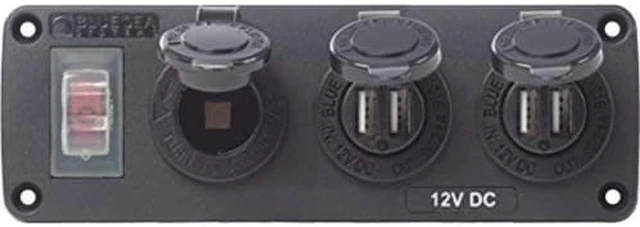 Alt view image 10 of 16 - Exterior Panel, 12VDC Socket & Two USBs