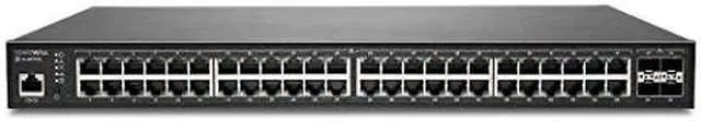 Alt view image 9 of 20 - SonicWall SWS14-48FPOE Managed PoE Ethernet Switch w/ 1-Year Wireless Network Management Essential and Support | 02-SSC-8383