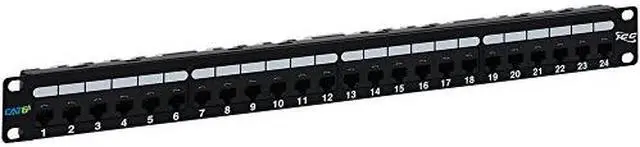 Alt view image 11 of 11 - ICC - ICMPP0246B - Ptch Pnel, Cat 6a, 24-prt, 1 Rms