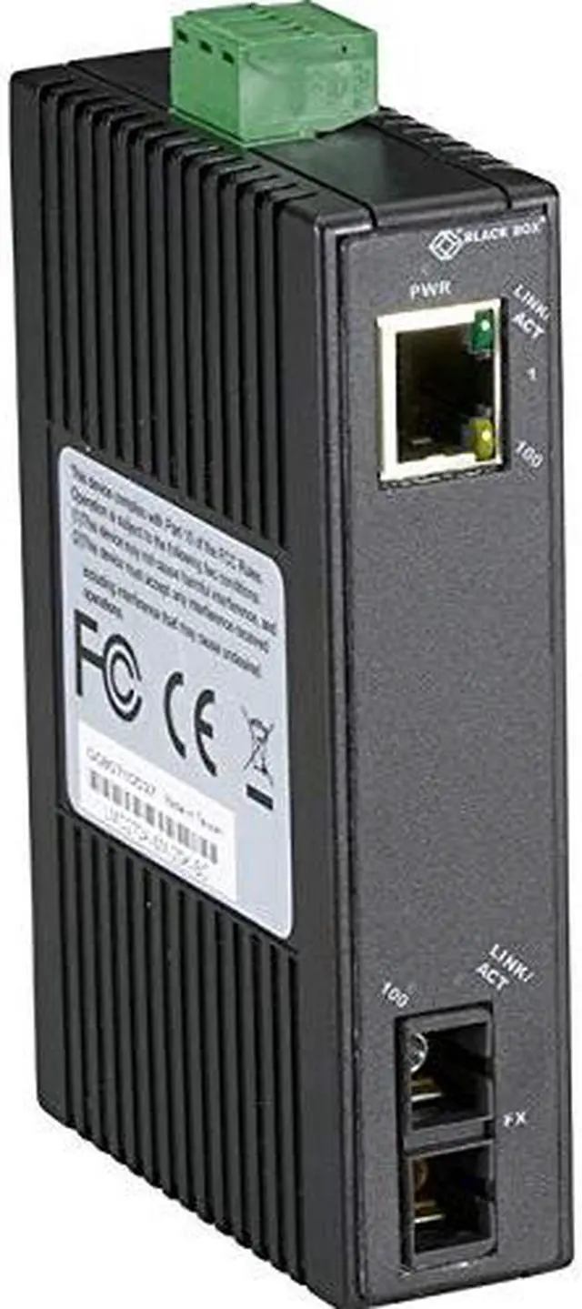 Alt view image 9 of 11 - Black Box Transceiver/Media Converter LMC270ASM20KSC
