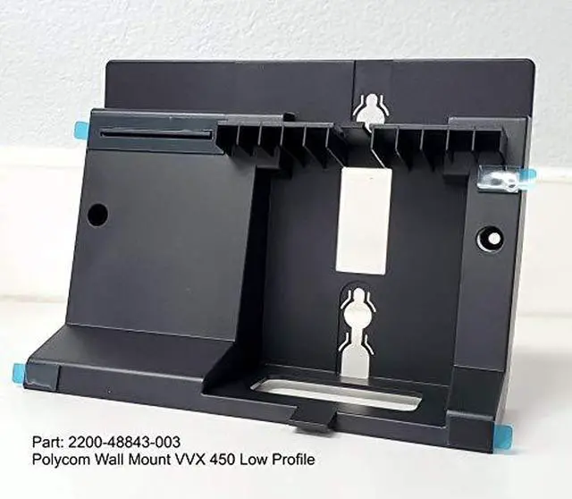 Alt view image 13 of 14 - POLYCOM PY-2200-48843-003 Wall mount bracket VVX 450 low profile