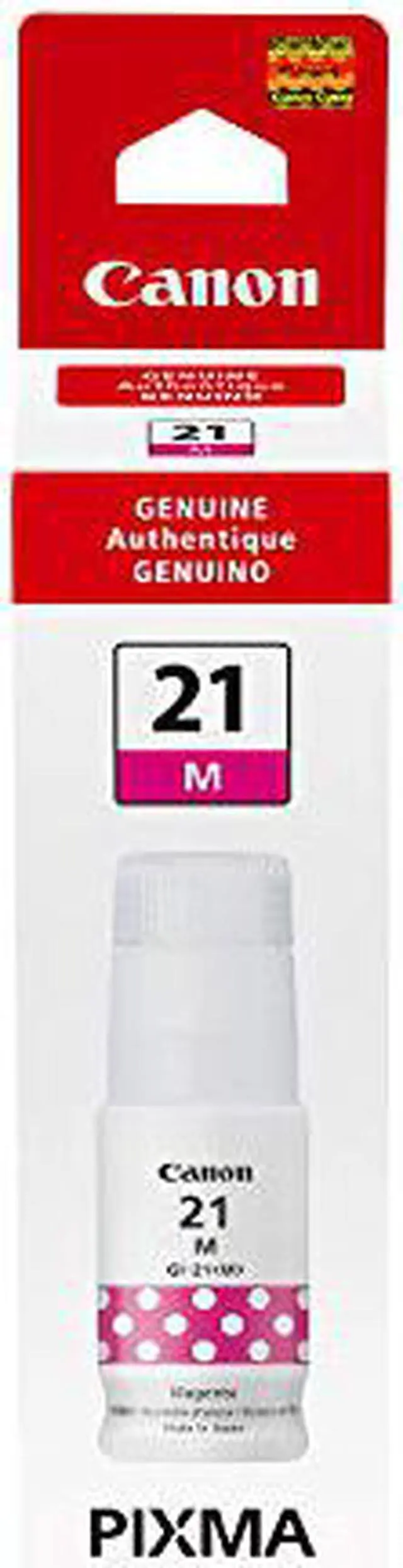 Alt view image 10 of 12 - Canon GI-21 Magenta Ink Tank 4538C001