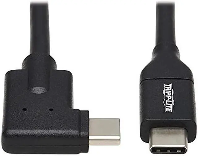 Alt view image 13 of 17 - USB C Cable USB 3.2 Gen 1 Right-Angle 60W PD Charging M/M 1ft