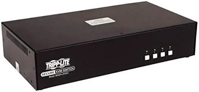 Alt view image 14 of 20 - Tripp Lite 4-Port Dual-Monitor Secure KVM Switch TAA B002AUH2A4