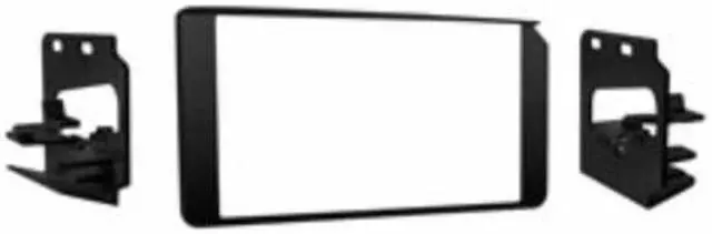 Alt view image 8 of 10 - Metra 95-3003G Double DIN Dash Kit for Select 1995-2002 GM Full Size Trucks/SUVs