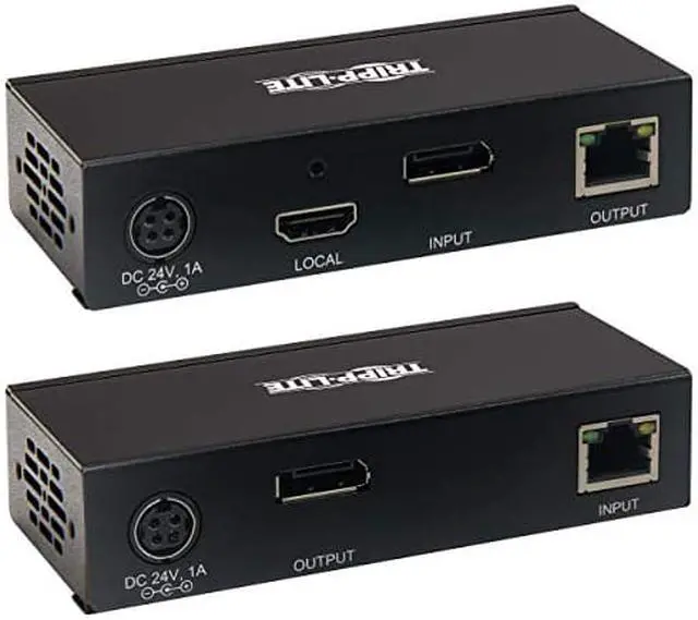 Alt view image 13 of 20 - Tripp Lite DisplayPort Over Cat6 Extender Kit KVm Support USB 4K Poc TAA