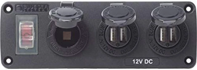 Alt view image 12 of 16 - Exterior Panel, 12VDC Socket & Two USBs