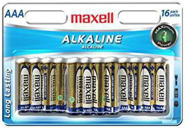 Alt view image 8 of 10 - Maxell LR03 723472 Battery
