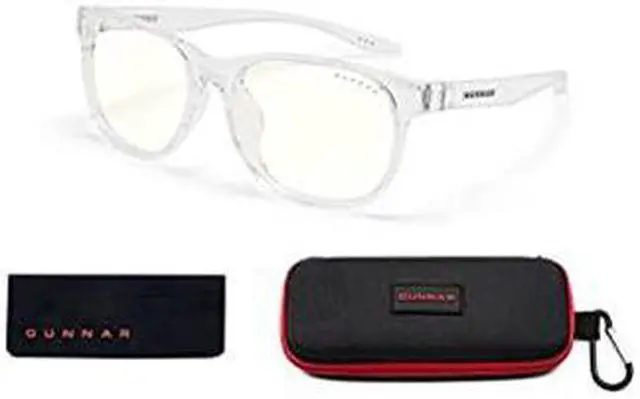 Alt view image 7 of 8 - GUNNAR RUSH CRYSTAL FRAME/ CLEAR LENS BLPF 35