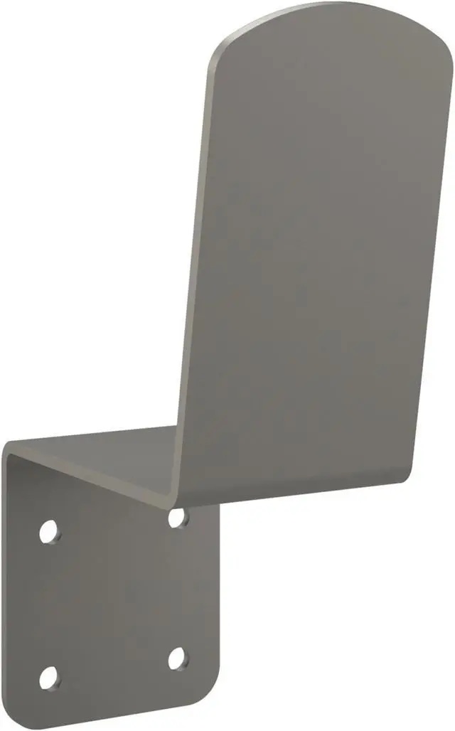 Alt view image 3 of 7 - HON 7.5" x 4.5" Textured Titanium Door Pull 5/Pack ARMPULL5P8V