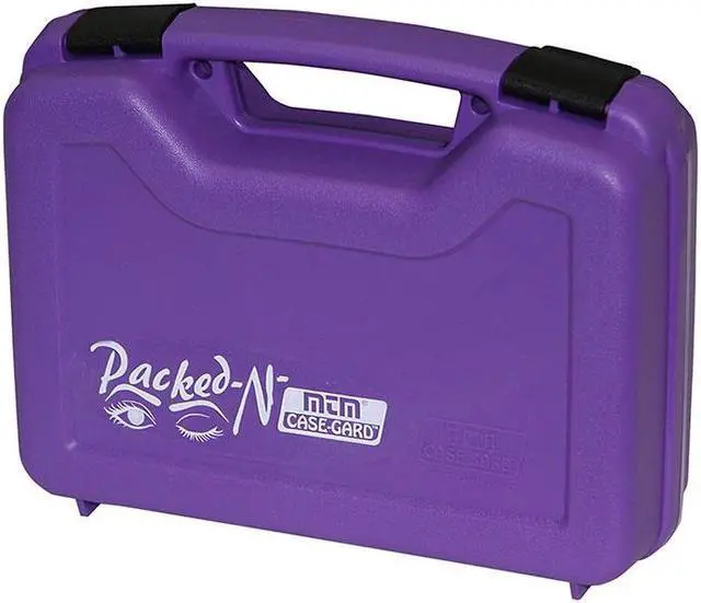 Alt view image 2 of 3 - MTM 805-25 MTM Pistol Handgun Case Single up to 4 Inch Revolver Purple