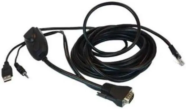 Alt view image 5 of 7 - Raritan MDUTP40-VGA 12 ft. VGA, Audio & USB CIM for Raritan MasterConsole Digital