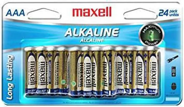 Alt view image 6 of 6 - AAA Alkaline Battery 24 Pack Hanging Blister Card