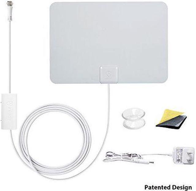 Alt view image 11 of 20 - ANTOP Paper Thin AT-101B Indoor HDTV Antenna Smartpass Amplified AT101B
