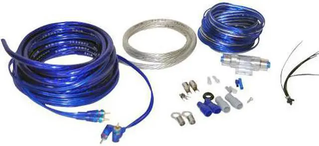 Alt view image 7 of 11 - DS18 AMPKIT4 4 Gauge 4 AWG Wire Complete Amplifier Installation Kit