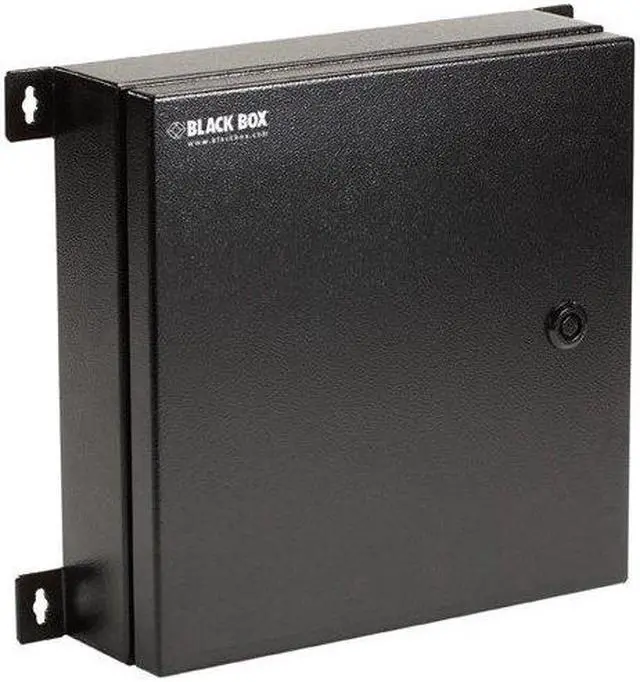 Alt view image 4 of 6 - NEMA 4 RATED FIBER OPTIC WALLMOUNT ENCLOSURE - 2-SLOT, GSA, TAA, 45 DAY STANDARD