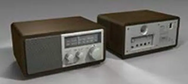 Alt view image 5 of 5 - Sangean SG-116 Retro Wooden Cabinet Radio