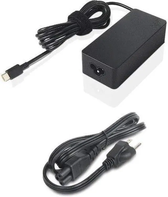 Alt view image 6 of 10 - Lenovo 65W USB Type-C AC 100-240 V AC Adapter for Select ThinkBook and ThinkPad