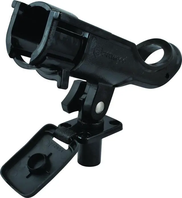 Alt view image 3 of 9 - ATTWOOD HEAVY DUTY ADJUSTABLE ROD HOLDER WITH FLUSH MOUNT