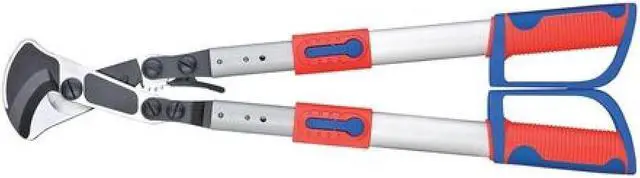 Alt view image 8 of 10 - KNIPEX 95 32 038 Comfort Grip Ratcheting Type Cable Cutters