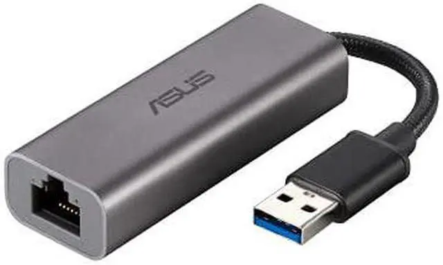Alt view image 11 of 20 - Asus USB-C2500 2.5Gigabit Ethernet Adapter - USB 3.2 (Gen 1) Type A - 1 Port(s) - 1 - Twisted Pair