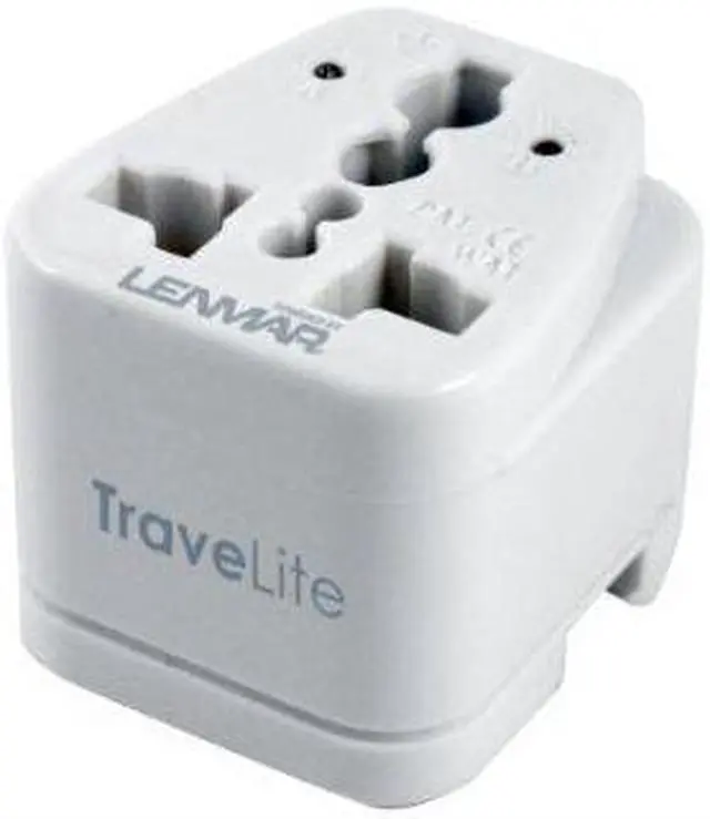 Alt view image 13 of 15 - LENMAR TraveLite Adapter Ultra Compact All-in-One Travel Adapter