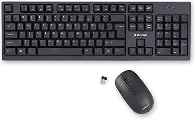 Alt view image 9 of 20 - Verbatim Wireless Keyboard and Mouse 70724