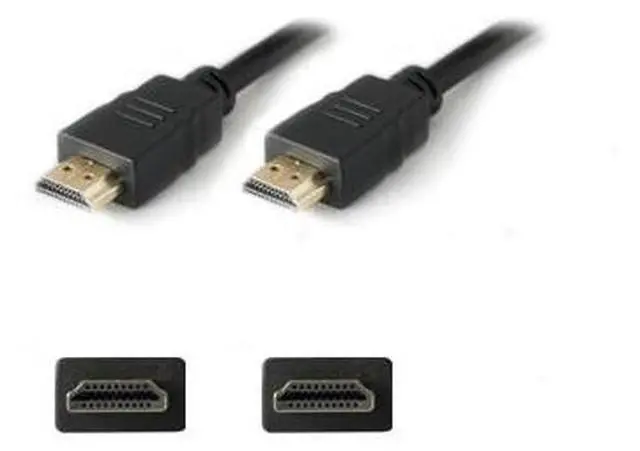 Alt view image 11 of 16 - 5Pk 35Ft Hdmi 1.3 Male To Hdmi 1.3 Male Black Cables For Resolution Up To 2560X1600 (Wqxga)