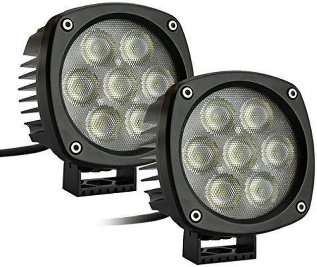 Alt view image 3 of 10 - RS-4CREE-35W-2 - HD Series 4.3in 35W/5,000LM Round CREE LED Spot Light (Pair)