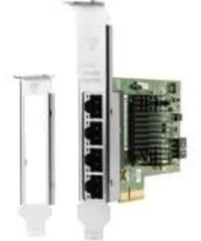 Alt view image 7 of 11 - HP Intel I350-T4 Gigabit Ethernet Card PCI Express 2.1 x4 - 4 Port
