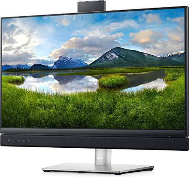 Alt view image 9 of 20 - Dell C2422HE 24" 1920x1080 Full HD 5MP Camera Video Conferencing Monitor
