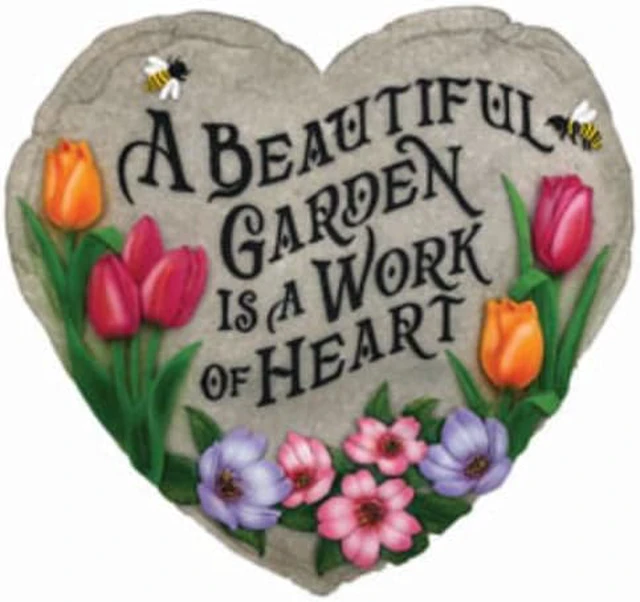Alt view image 4 of 5 - SPOONTIQUES 13242 BEAUTIFUL GARDEN STEPPING STONE