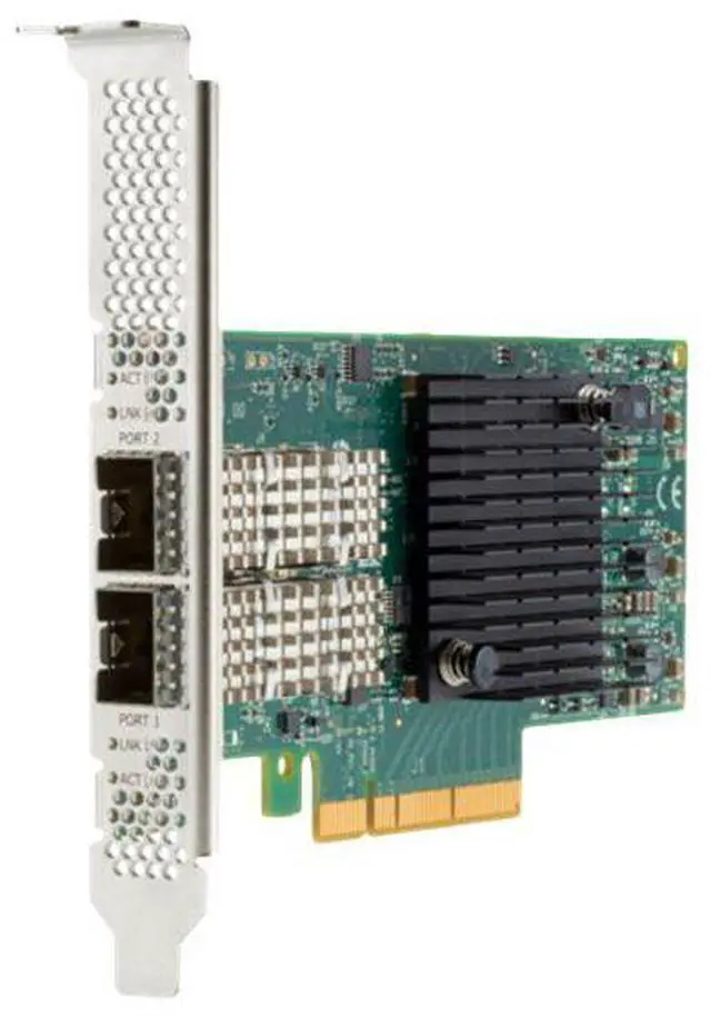 Alt view image 2 of 3 - Mellanox MCX512F-ACHT Ethernet 10/25Gb 2-port SFP28 Adapter for HPE