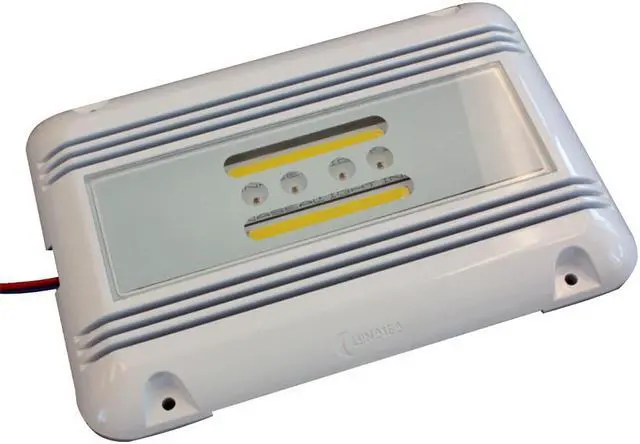 Alt view image 4 of 9 - Lunasea LED Engine Room Utility Light - 16W - 3,200 Lumen Output, Ignition Proof, 10-40 VDC, 4000K Natural White LEDs