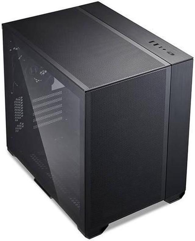 Alt view image 8 of 15 - LIAN LI O11 AIR MINI Black SPCC / Aluminum / Tempered Glass ATX Mini Tower Computer Case-- O11AMX