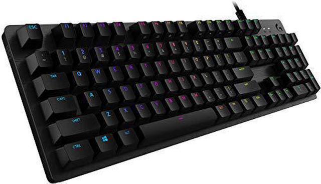 Alt view image 11 of 12 - Logitech G512 Carbon LIGHTSYNC RGB Mechanical Gaming Keyboard GX Red 920009360