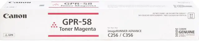 Alt view image 3 of 4 - Canon GPR-58 Toner Cartridge - Magenta