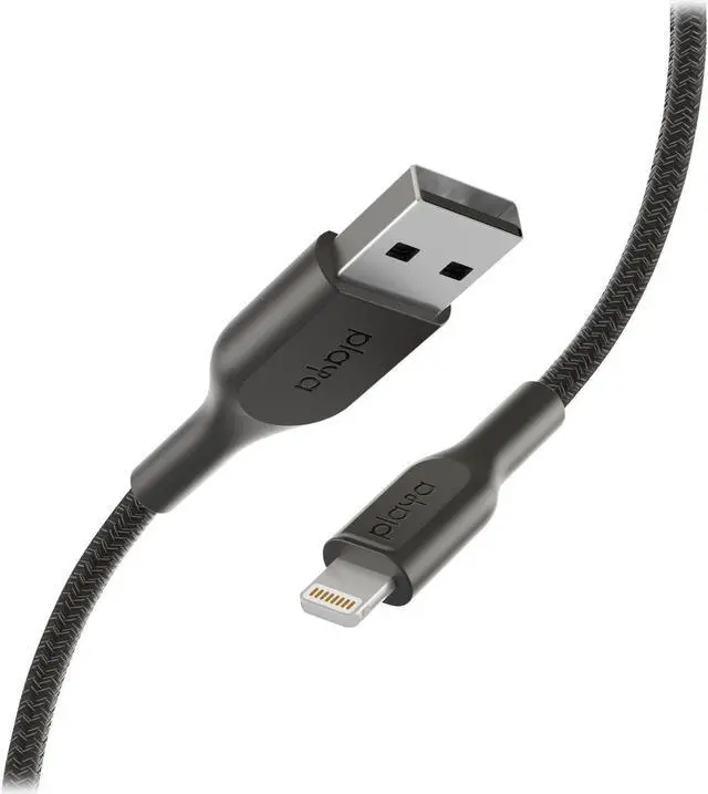 Main image of BRAIDED USB-A TO LGT 1M+2M 2PK