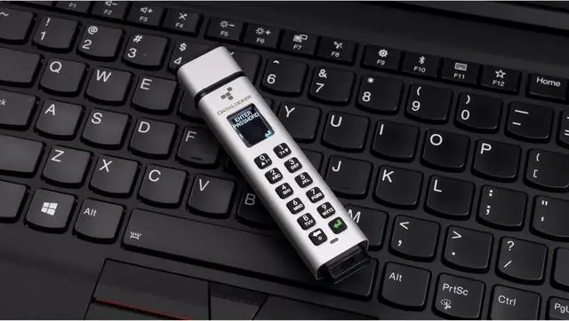 Alt view image 2 of 3 - DataLocker K350 256GB Encrypted Portable USB-A Drive SK350256FE