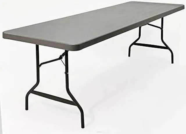 Main image of ICEBERG 65537 Rectangle Folding Table , 30 in X 96 in X 29 in , Charcoal