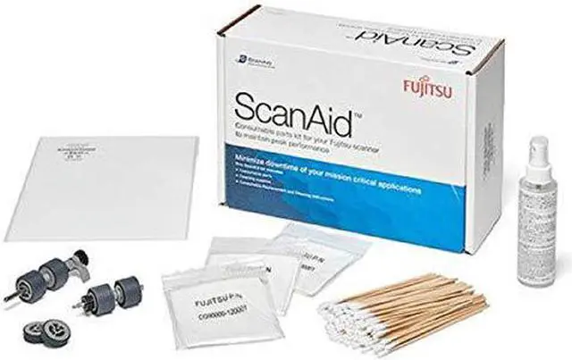 Main image of Fujitsu ScanAid Cleaning Supplies And Consumables Kit FI-7800 FI-7900