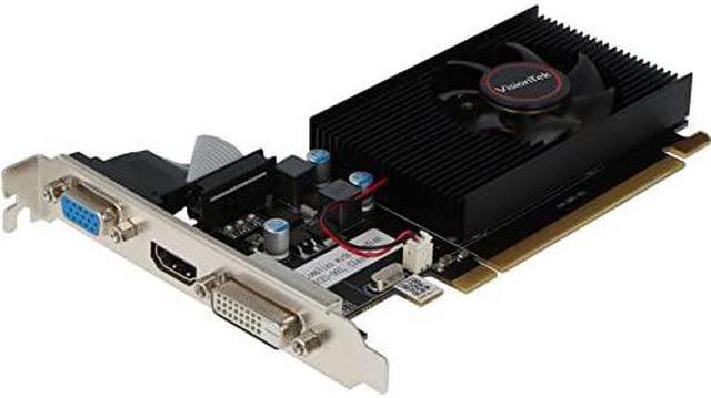 Alt view image 8 of 10 - VisionTek Radeon HD 6570 1GB GDDR3 PCI Express 2.0 x16 Graphics Card 901491